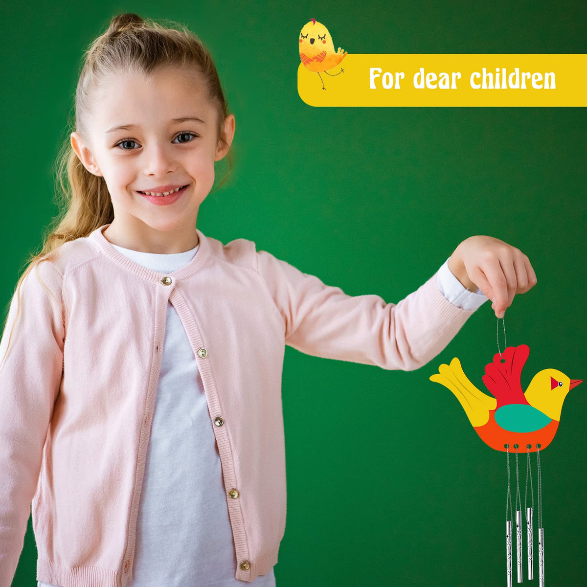 Taiyin wind chime kit for classroom and party decorations.