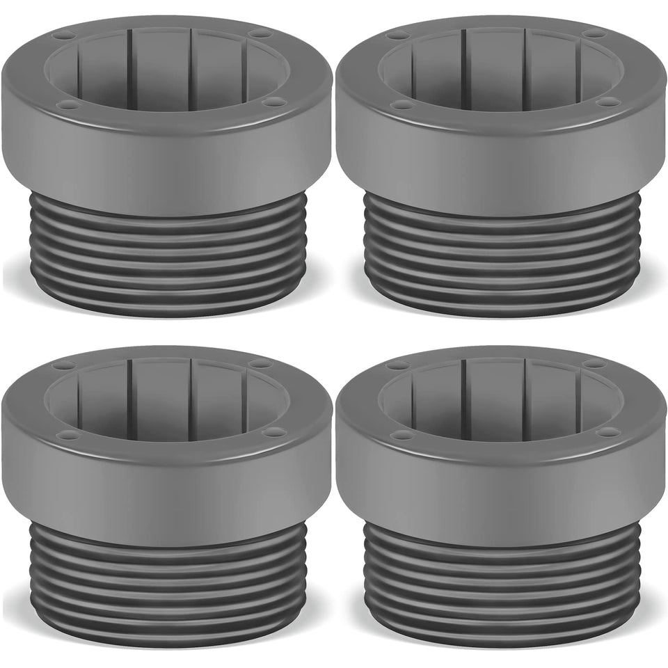Taiyin pool umbrella stabilizer sleeve grey; four-pack for stable deck setups.
