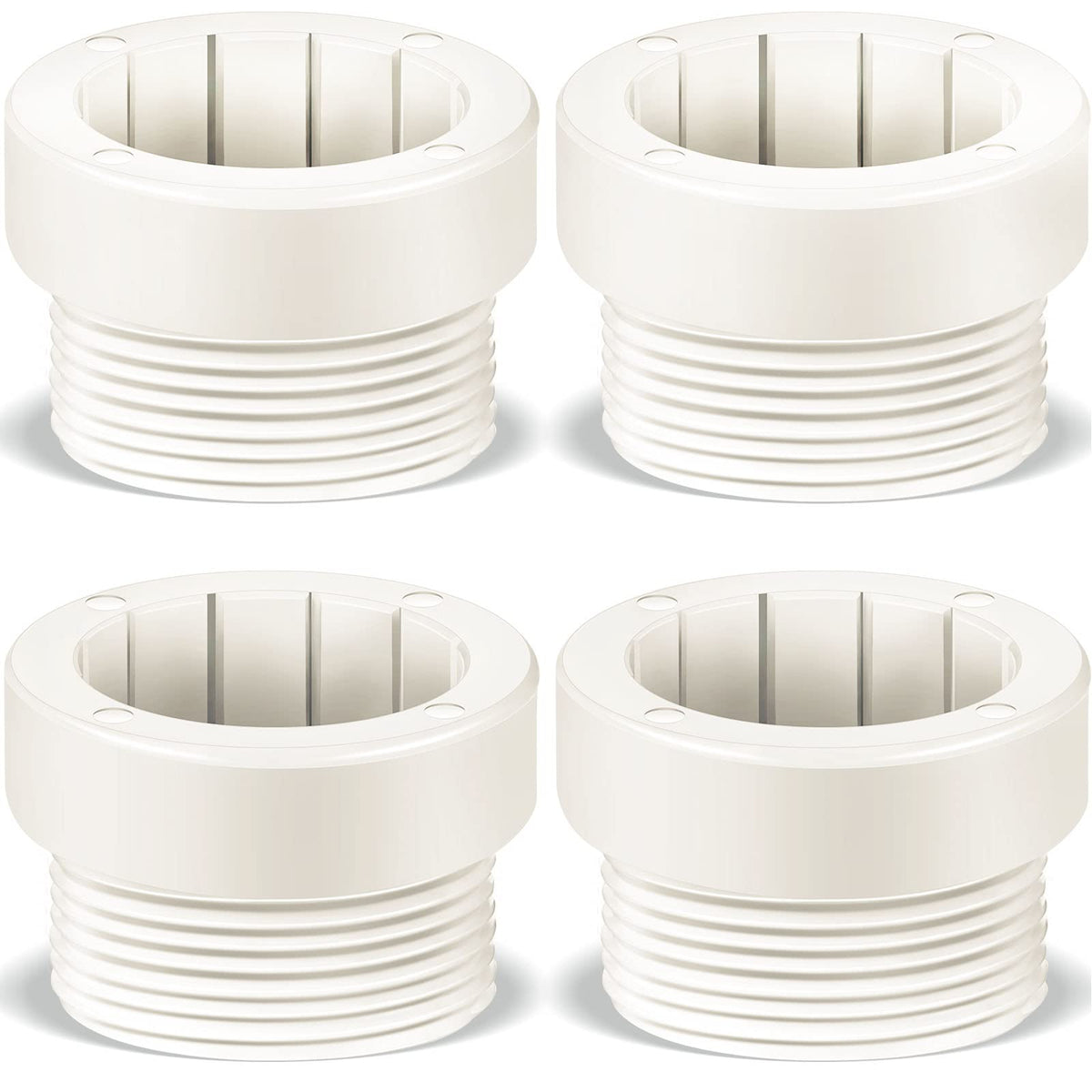 Taiyin pool umbrella stabilizer sleeve white keeps deck umbrellas steady