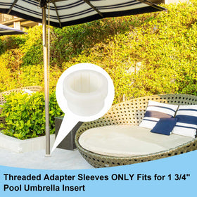 Taiyin UV-resistant plastic sleeve designed for long-lasting poolside use