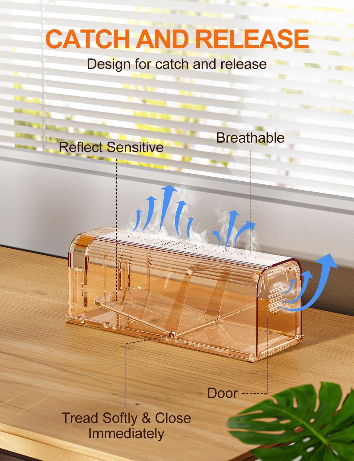 TAKRINK indoor-use mouse trap in a home setting