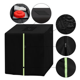 Takuoo IBC tote cover uses thick 420D Oxford fabric for durability and rainproof protection
