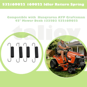 Talioy four-pack replacement springs image for easy DIY installation.