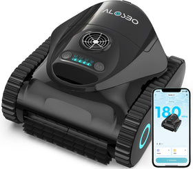 Talosbo C1 floor cleaning in action with strong suction removes debris.
