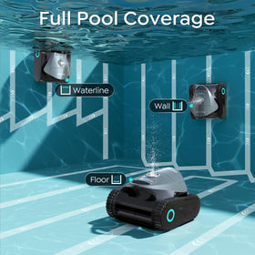TALOSBO C1 dual filtration system captures debris and micro particles