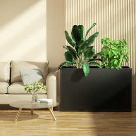 Talustool planter showcasing tall plant arrangement and depth flexibility.