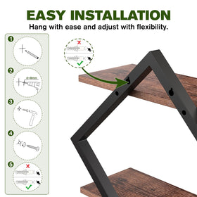 TALVADI indoor plant display unit frees floor space with wall-mounted storage