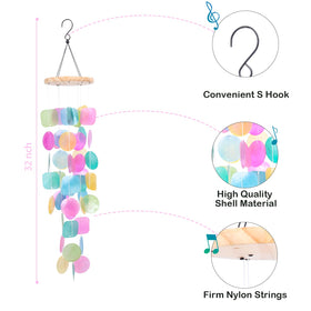 Taman coastal decor wind chime for garden or patio relaxation