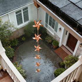 Taman weather-resistant plating keeps the copper-tone finish looking refined over time.