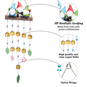 Taman wind chime memorial gift adds thoughtful decor for gardens and yards.