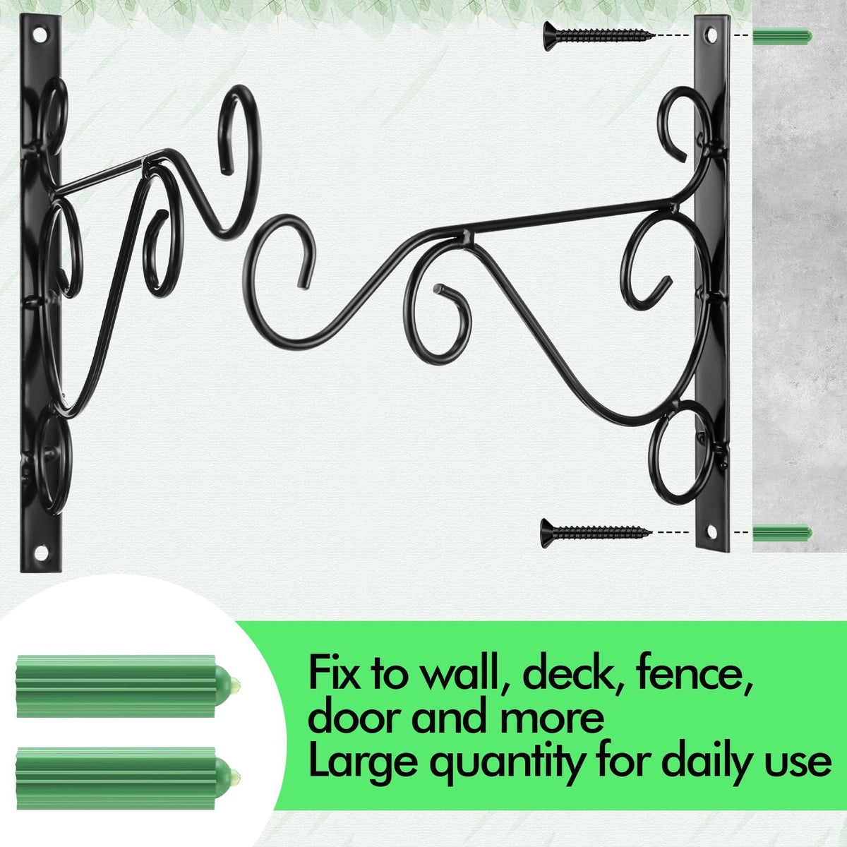 Tandefio decorative bracket supporting a lantern for ambient lighting.