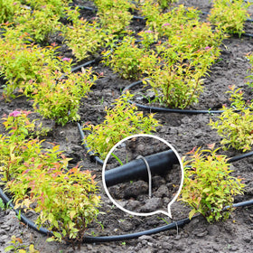 Tandefio angled-end stake designed for easy ground insertion.