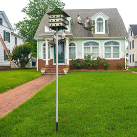 Tandefio extended-height setup showing elevated placement for bird housing