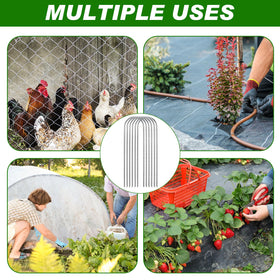 Tandefio galvanized stake resists outdoor wear for long-lasting use.