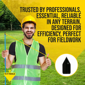 T&T Tools tapered edge design reduces resistance for easier insertion and withdrawal.