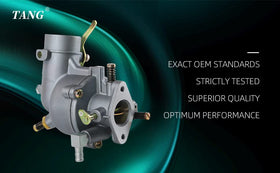 TANG carburetor compatibility label clarifies suitable engine models