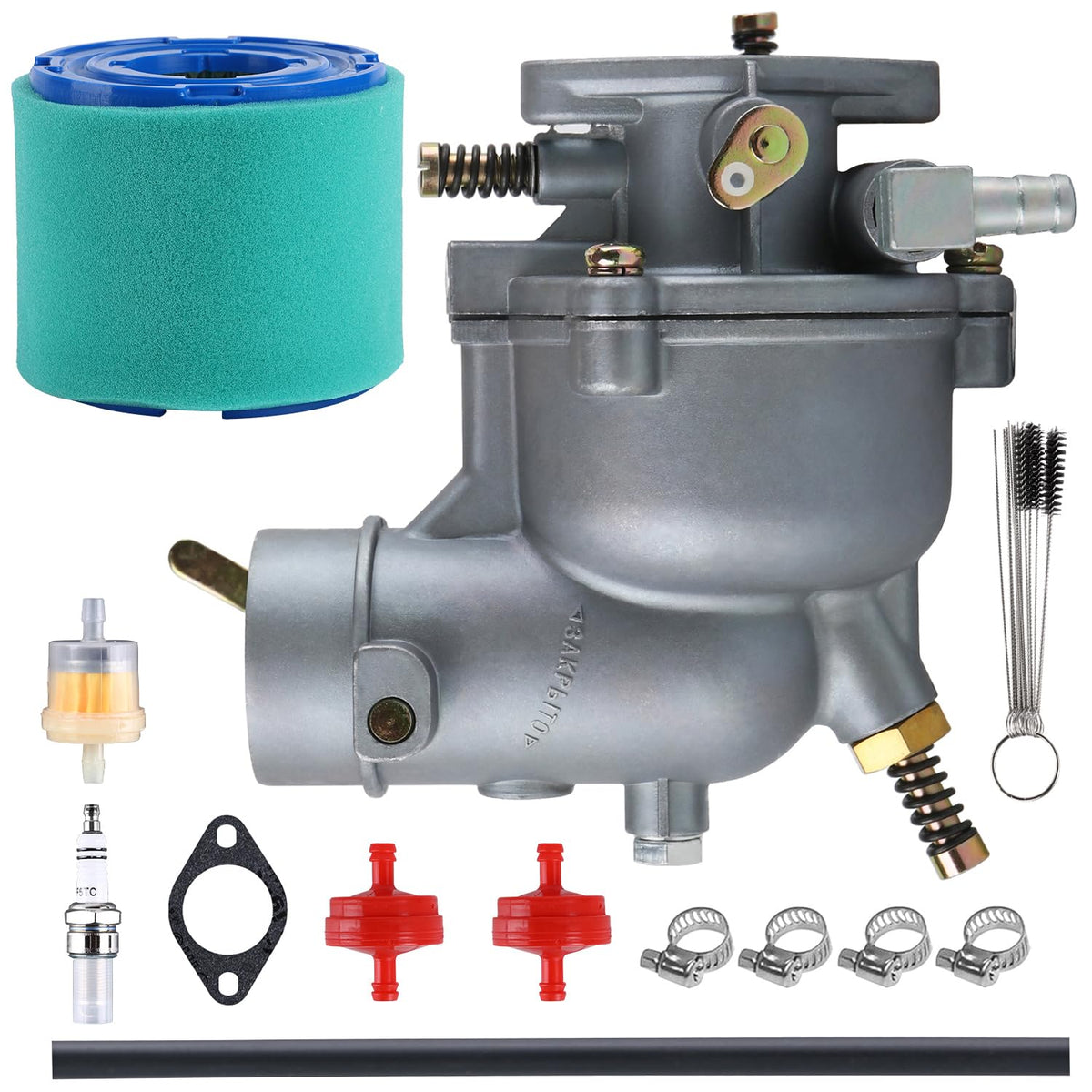 TANG carburetor front view showing precise fit for compatible engines