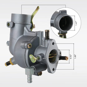TANG carburetor side profile highlighting compact design for easy installation