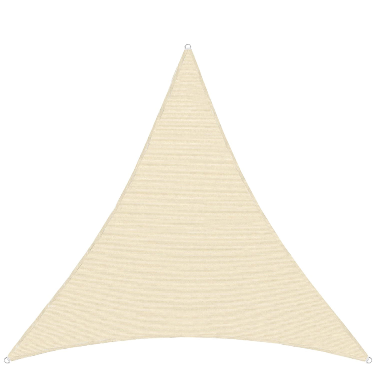 TANG sun shade triangle on patio offers breathable shelter.