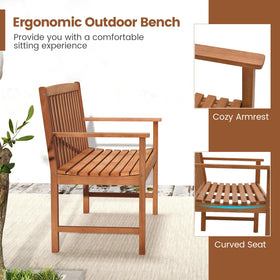 Tangkula bench supports up to 800 lbs with reinforced bars