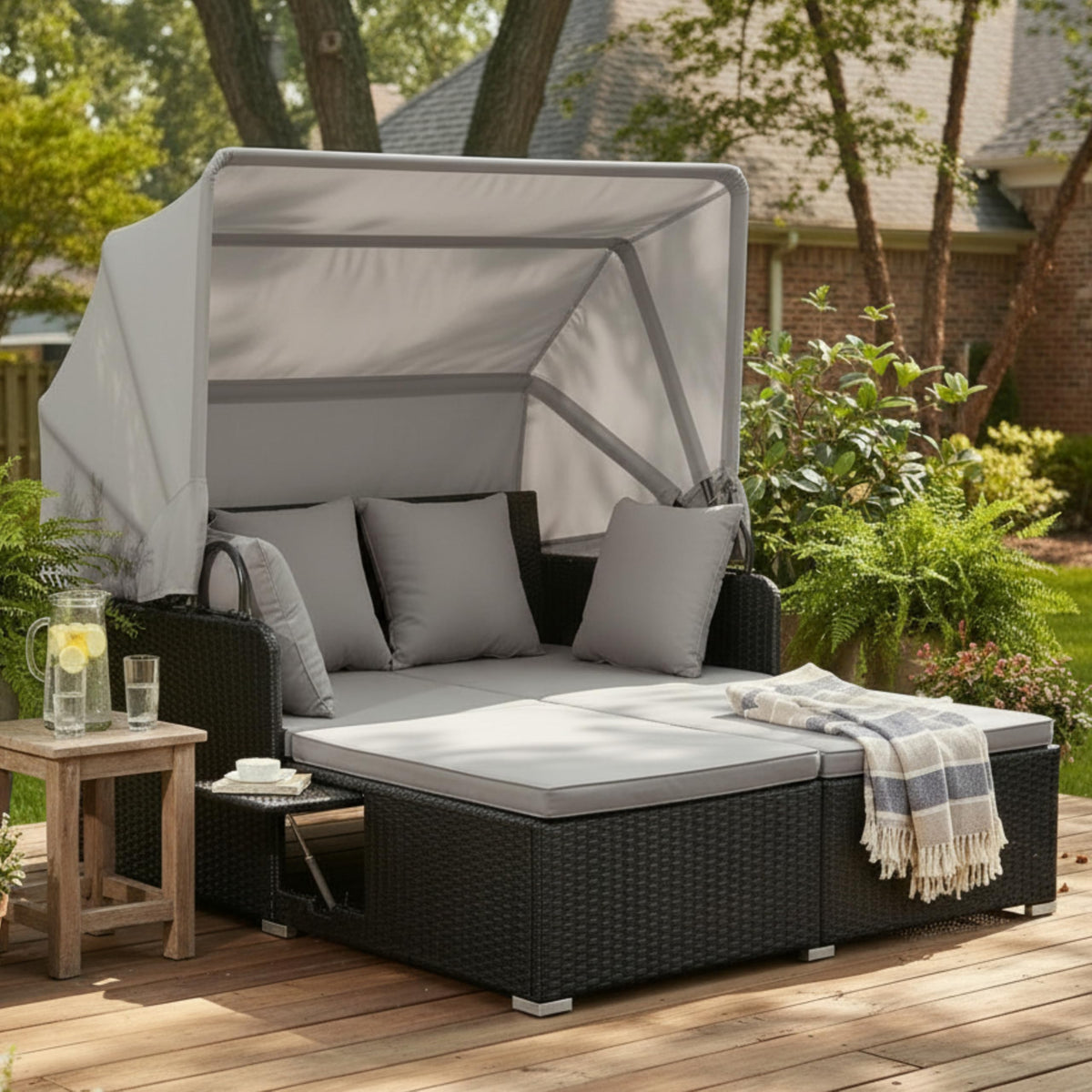 Tangkula outdoor cushions with removable covers for easy cleaning