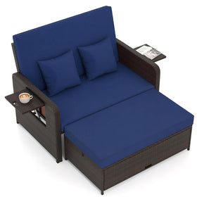 Tangkula daybed backrest with four levels for customized comfort.