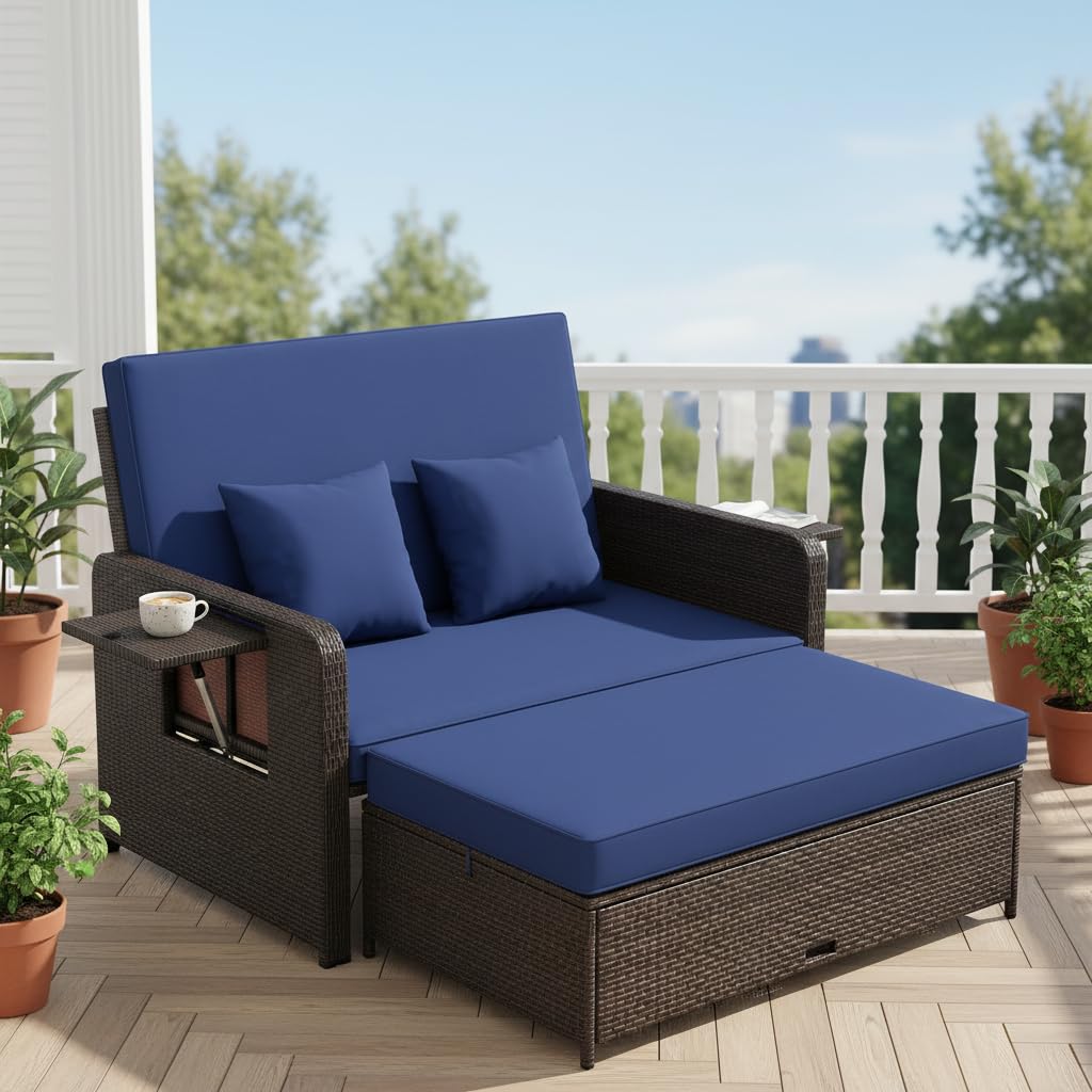 Tangkula storage ottoman showcases hidden storage and seating option.
