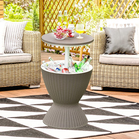 Tangkula poolside setup ready for parties and casual seating near water.