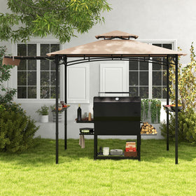 Rustproof metal frame ensures durable outdoor use