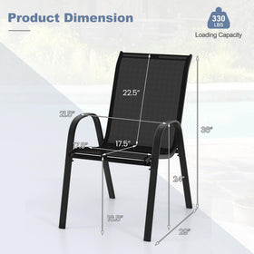 Tangkula rustproof steel frame supports up to 330 lbs with durable performance
