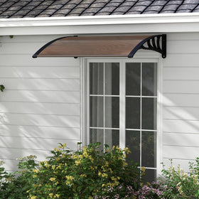 Tangkula polycarbonate panel closeup reveals hollow construction for heat reduction.
