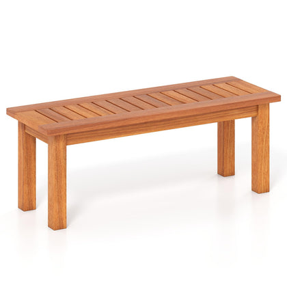 Tangkula wooden plant stand with slatted top for better ventilation and drainage.