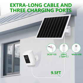 TangoSun IP65 weatherproof panel withstands rain for reliable charging