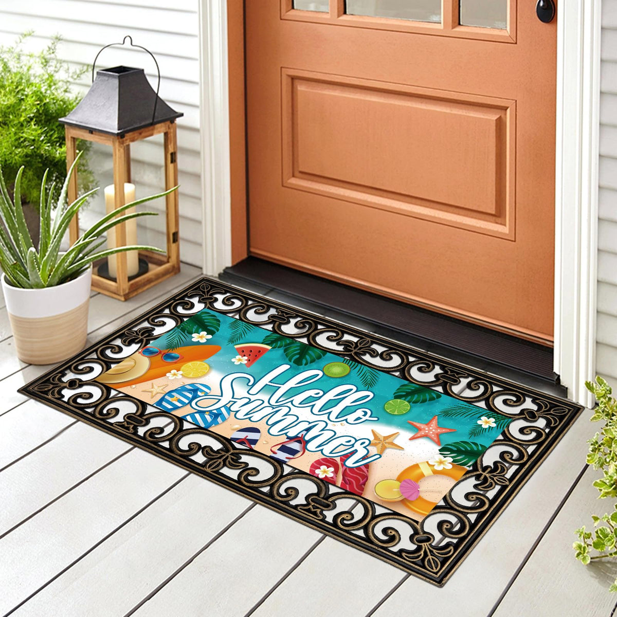 Tangren 12pc doormat inserts offer fall designs for cozy seasonal curb appeal
