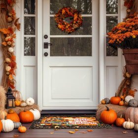 Tangren 12pc doormat inserts present winter motifs for festive front entry