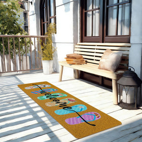 Tangren versatile entryway mat suitable for deck, patio, porch, or front door.