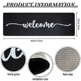Tangren front-door mat with non-slip backing improves safety
