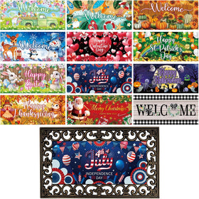 Tangren seasonal doormat inserts collection enhances year-round curb appeal and easy updates.