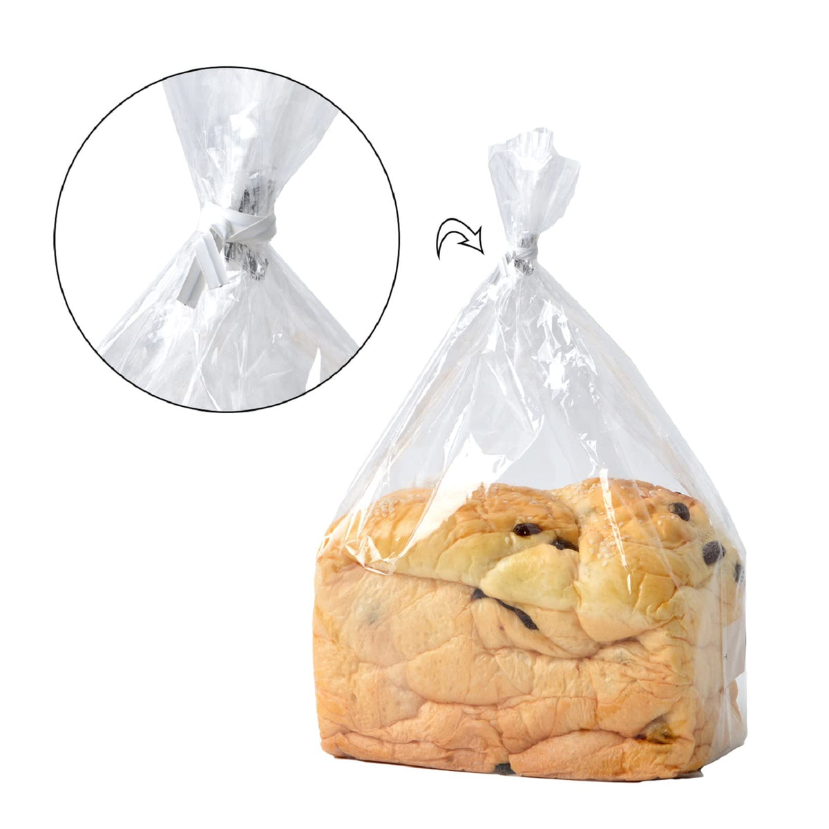 Tangyinrd 5 inch white twist ties around cake pops packaging, reusable and sturdy.