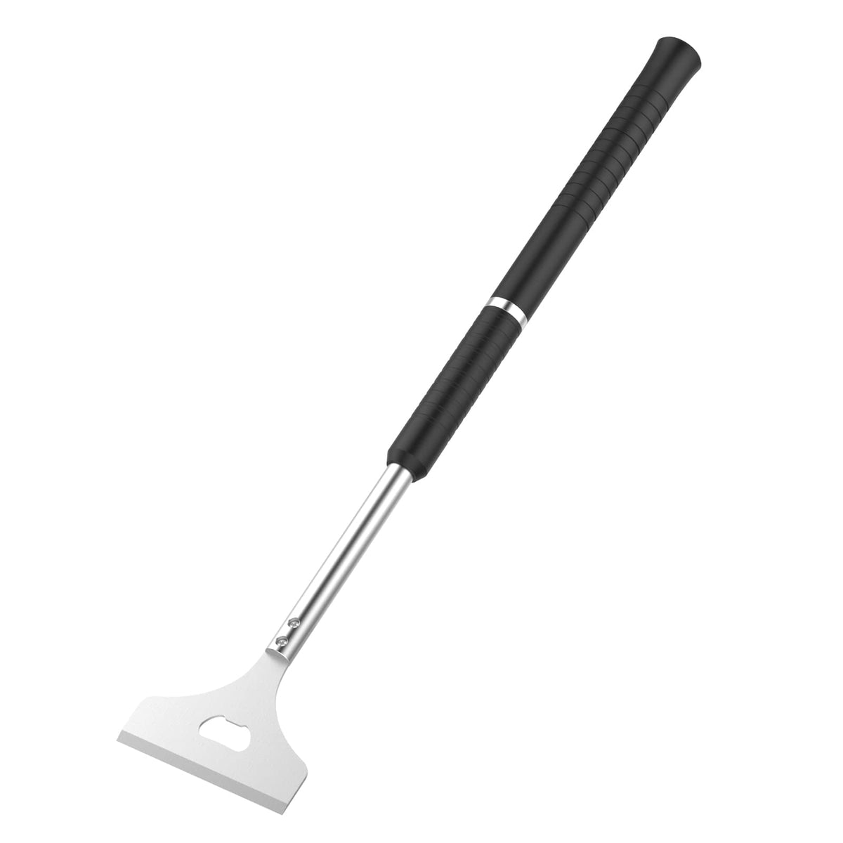 TANiCOO extra-length griddle scraper handle extends reach for safer cleaning