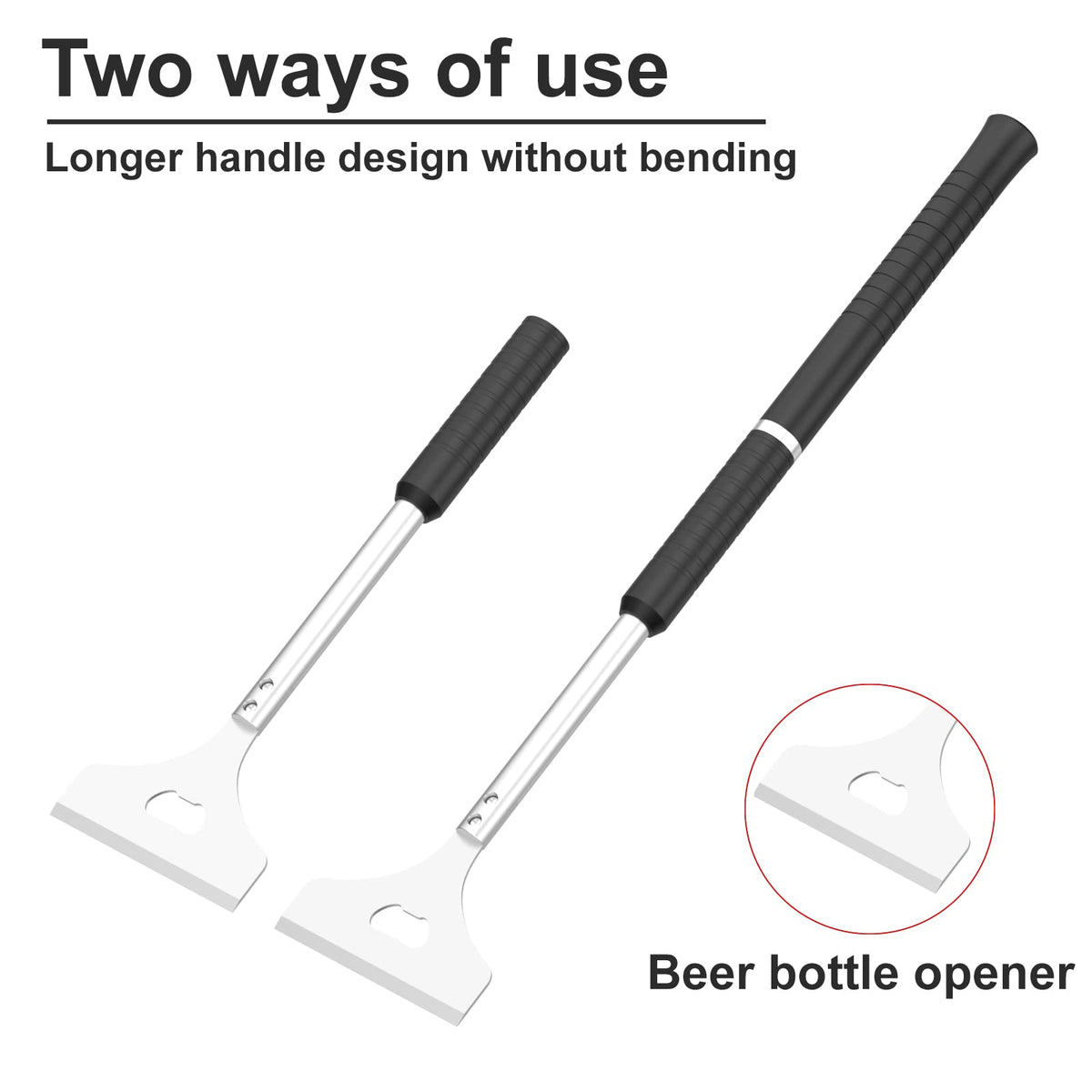 TANiCOO flat-top grill cleaning tool fits griddles and flat tops
