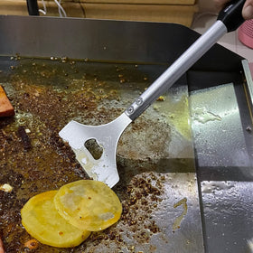 TANiCOO stainless-steel blade removes burnt residue with fewer strokes