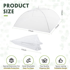 Tanlade mesh-dome-protector blocks small animals without hindering light.