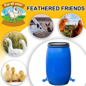 Tanlade suitable for ducks, chickens, parrots, quail and other common backyard birds.