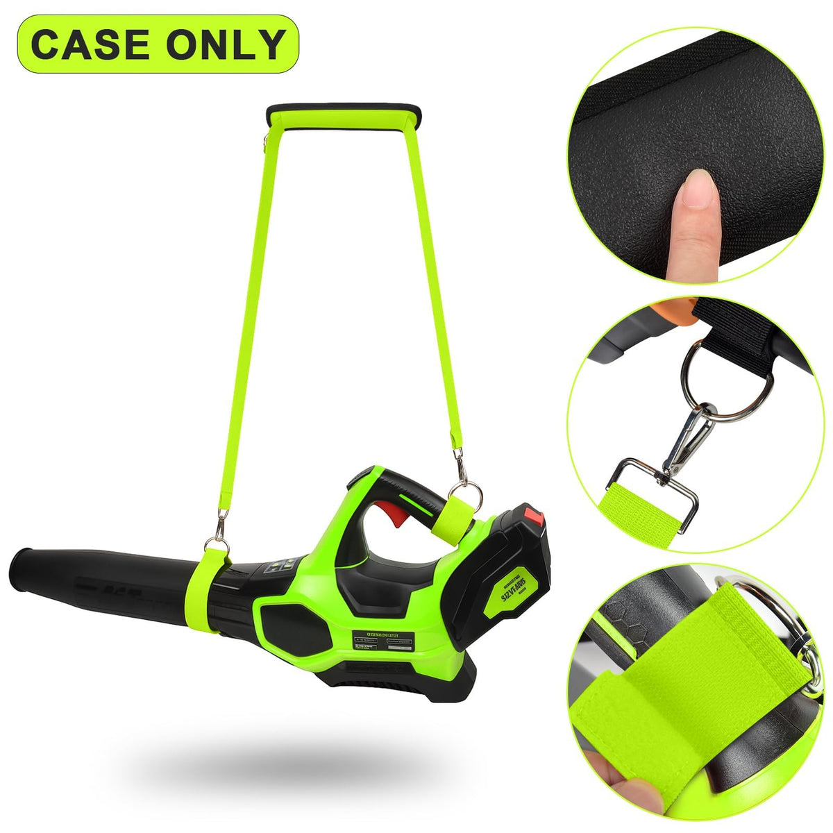 Tanmqin adjustable non-slip strap stays in place for steady control.