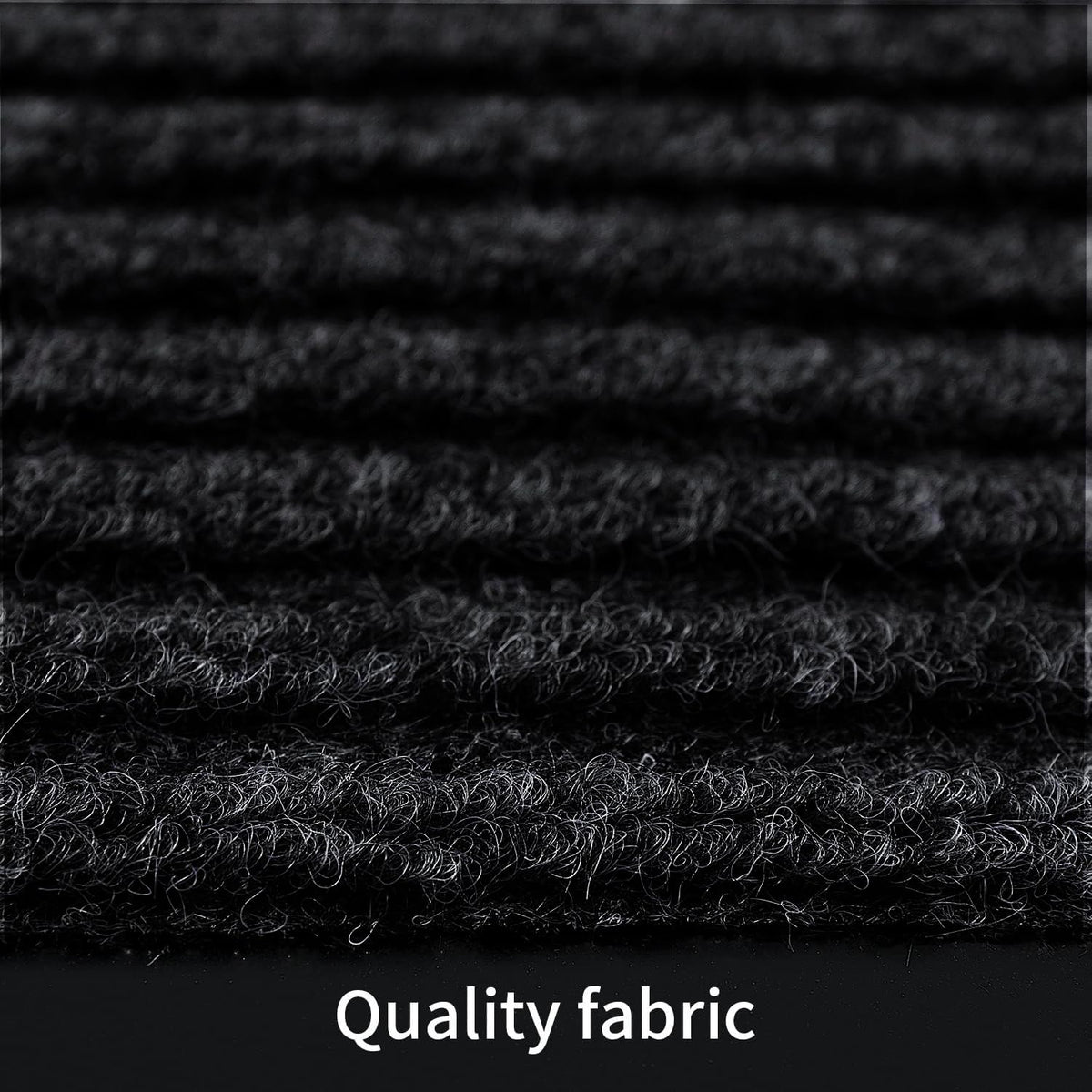 Water and dust resistant entry rug keeps interiors clean