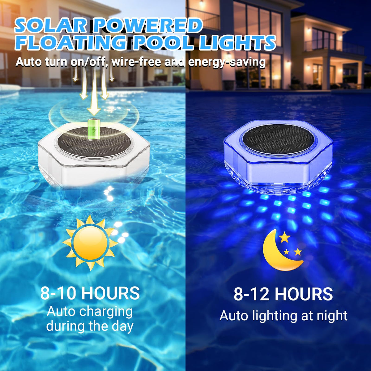 TaoFiaCo IP68 waterproof pool light built for rugged outdoor use.