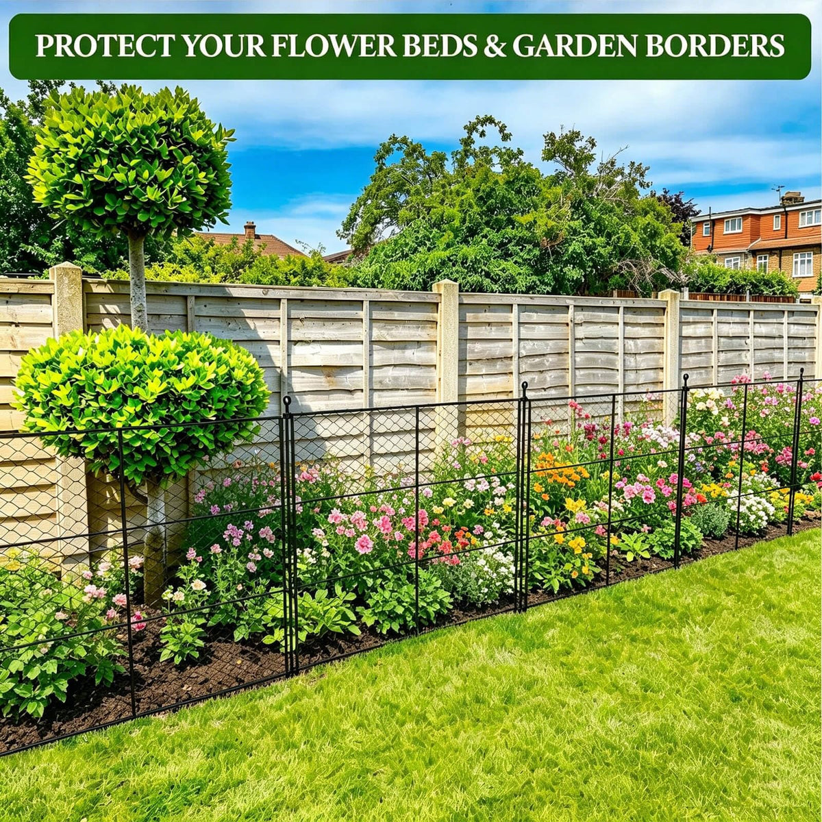 TAOMENNI garden protection helps keep flowers and vegetables safe