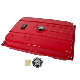 Tapa universal 7 gal tank top view, shows access and gauge area