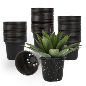 TAQIXI 6-inch nursery pots packaging for bulk purchase and organization.